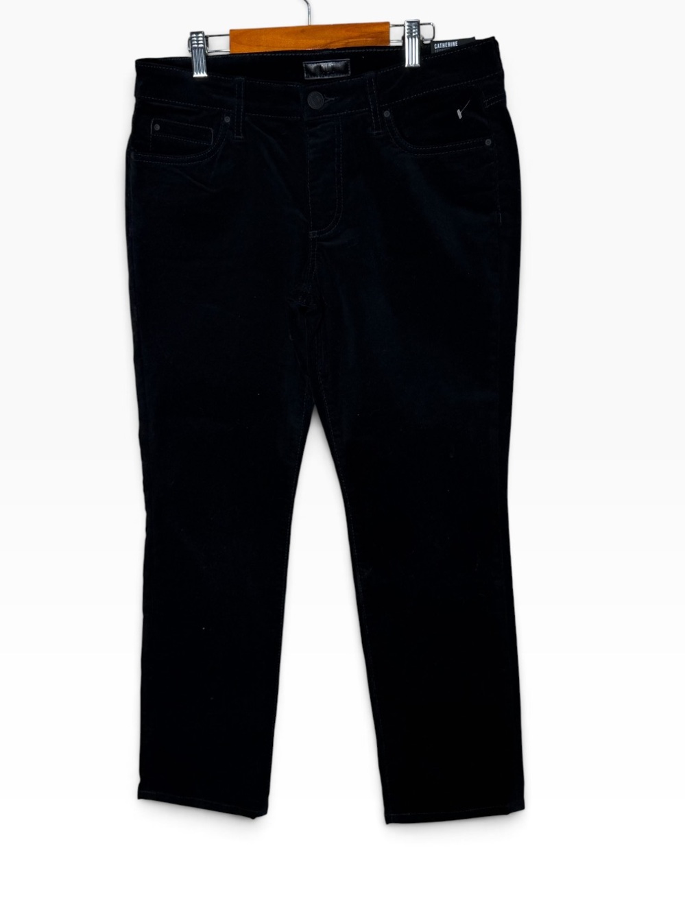 KUT From The Kloth Catherine Boyfriend Black Jeans Size 8P Petite NEW with tags!